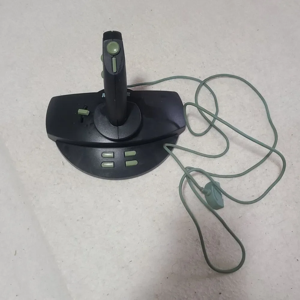 Vintage Microsoft Sidewinder 3D Pro . For PC Gameport Joystick Flight Simulator